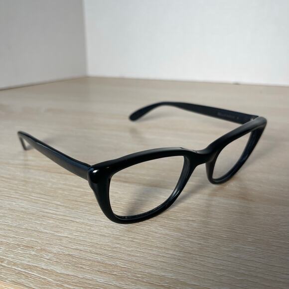 Vintage Bausch & Lomb 6 RARE! Sunglasses 14480 Polished Black B&L 51-22 READ - Picture 1 of 11